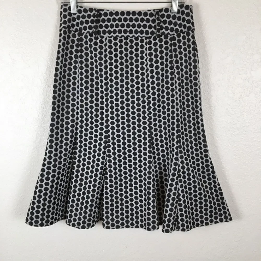 ‎Carole Little polkadot fit & flare skirt 4 Corpcore BusinessSiren
